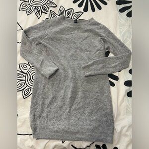 Forever 21 grey knit sweater dress